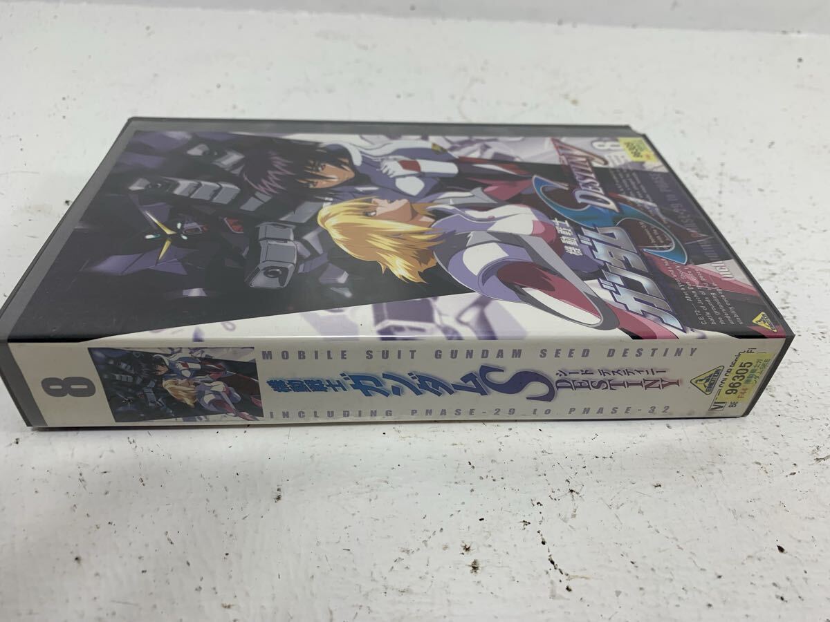 F220 Mobile Suit Gundam SEED DESTINY Mobile Suit Gundam si-do Destiny видеолента retro подлинная вещь 8 шт 