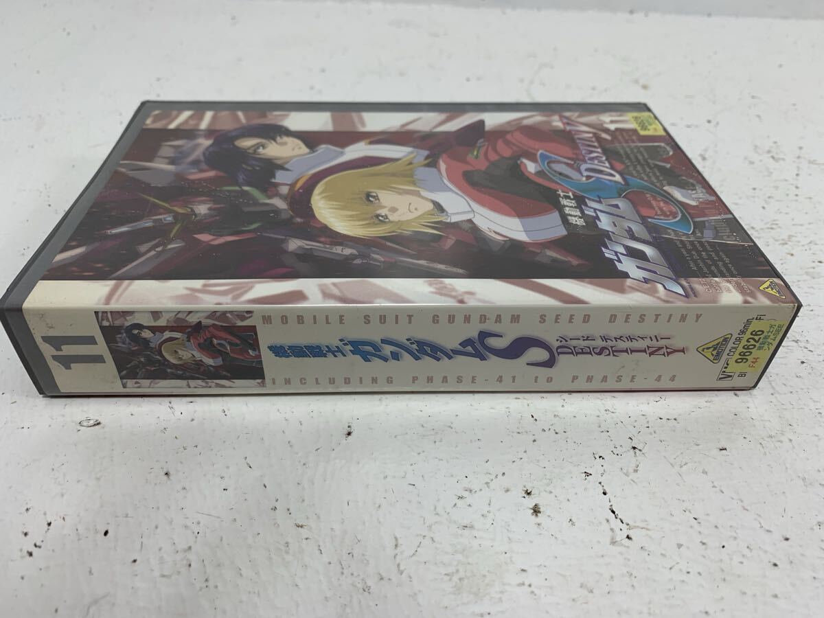 F223 Mobile Suit Gundam SEED DESTINY Mobile Suit Gundam si-do Destiny видеолента retro подлинная вещь 11 шт 