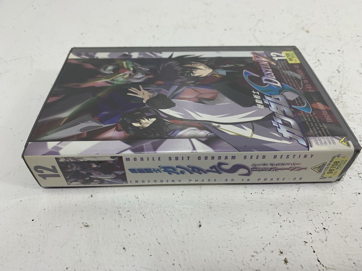 F224 Mobile Suit Gundam SEED DESTINY Mobile Suit Gundam si-do Destiny видеолента retro подлинная вещь 12 шт