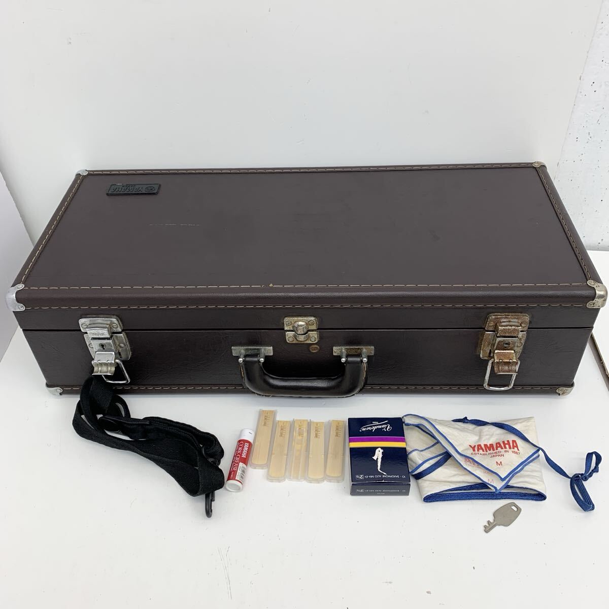 1円~! YAMAHA ヤマハ YAS-62S ＃021023 アルトサックス サックス 管楽器 楽器 銀メッキ シルバー ハードケース 付き 