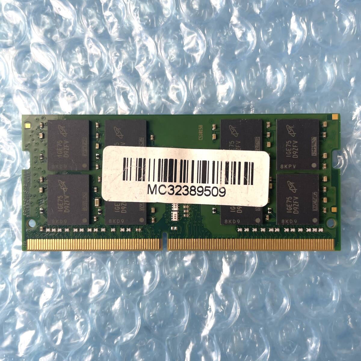 KINGSTON 32GB×1枚 計32GB DDR4 3200 KVR32S22D8/32 ノートPC メモリ【NM-435】