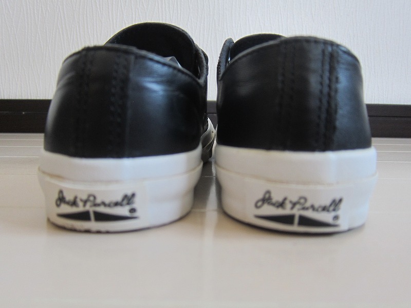 美品 CONVERSE コンバース ジャックパーセル レザー スニーカー ベルクロ V3 24ｃｍ_画像4