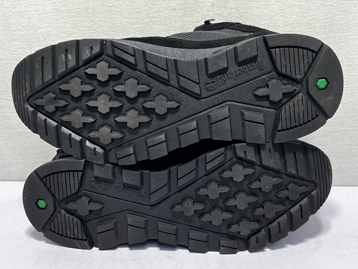 ▽TIMBERLAND 27.5cm ティンバーランド 9.5 A2B19 LOW BLACK SUEDE 中古▽013631