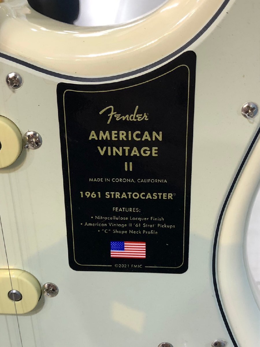 ◆Fender American Vintage II 1961 フェンダー エレキギター ストラトキャスター ハードケース付き 中古◆18689★
