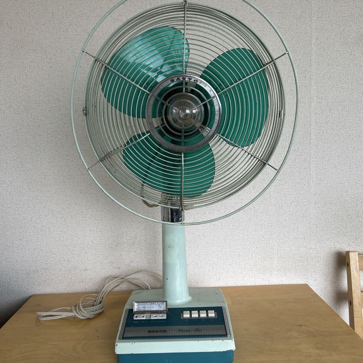 サンヨー 扇風機 昭和レトロ レトロ扇風機 当時物 中古現状★長文になりますが