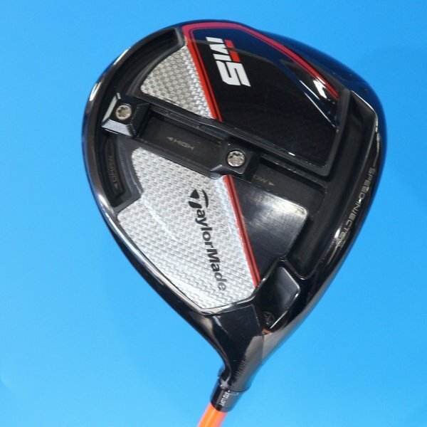 中古 Taylormade/テーラーメイド M5 ドライバー/1WD 9.0° ATTAS5GoGo 6R 純正ヘッドカバー付 送料2000円_画像1