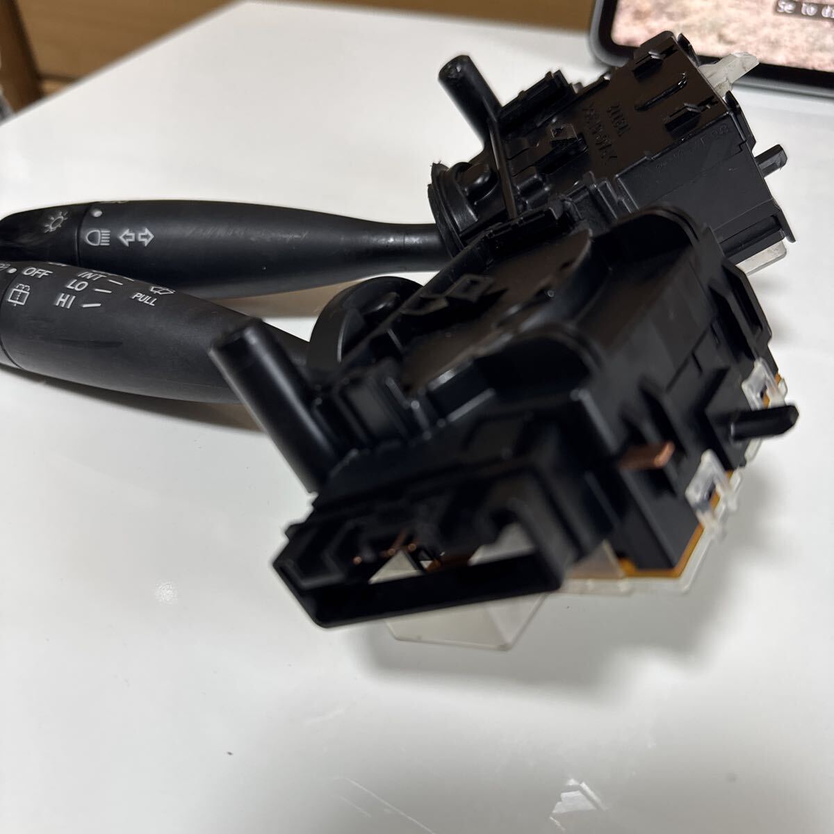 7240200 ダイハツ L175S ムーブ コンビネーションスイッチ ディマースイッチ ワイパースイッチ ライト レバー ワイパー_画像3