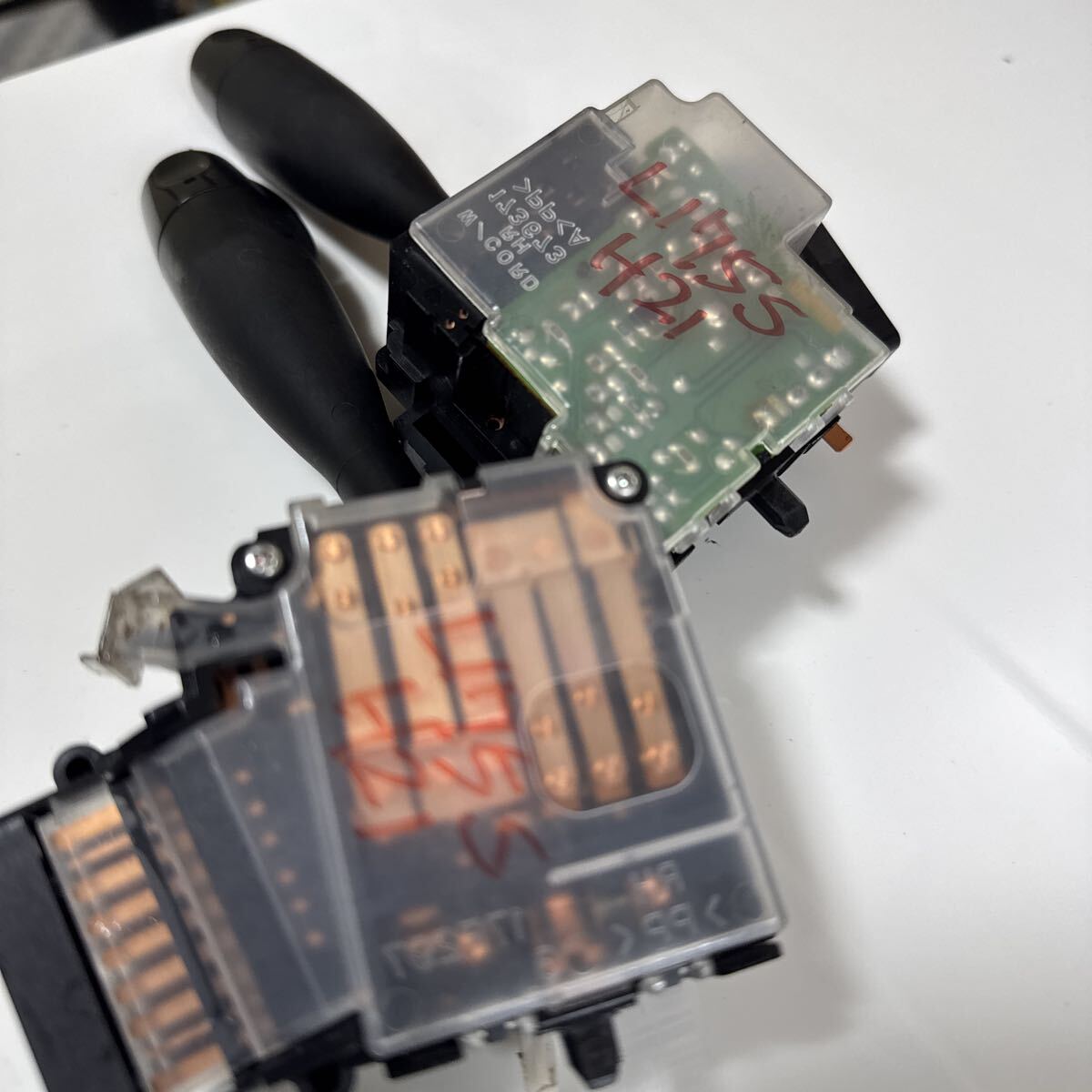 7240200 ダイハツ L175S ムーブ コンビネーションスイッチ ディマースイッチ ワイパースイッチ ライト レバー ワイパー_画像4