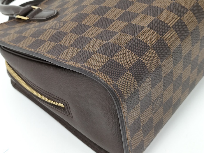 LOUIS VUITTON トリアナ ハンドバッグ ダミエ エベヌ N51155_画像3