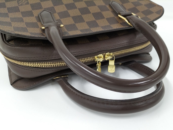 LOUIS VUITTON トリアナ ハンドバッグ ダミエ エベヌ N51155_画像4