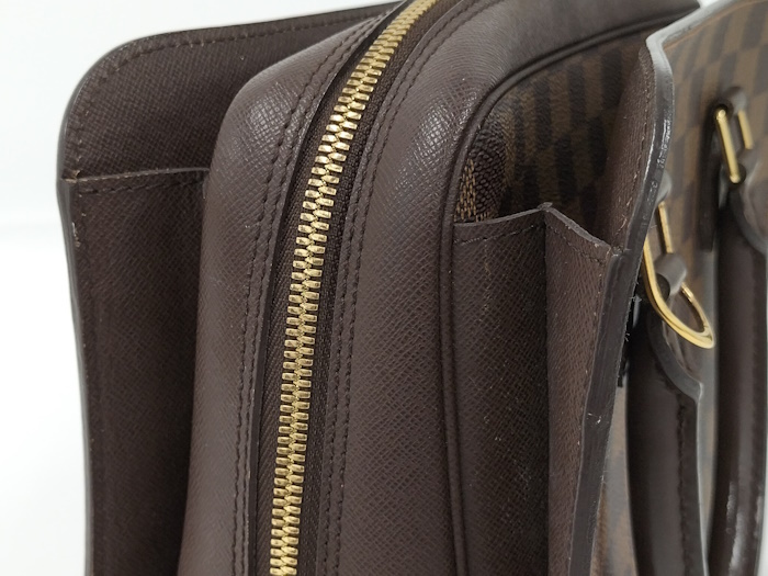 LOUIS VUITTON トリアナ ハンドバッグ ダミエ エベヌ N51155_画像6