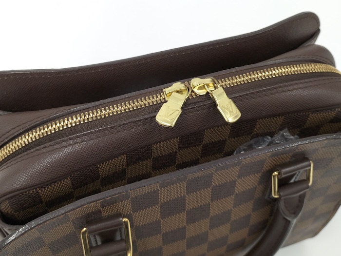 LOUIS VUITTON トリアナ ハンドバッグ ダミエ エベヌ N51155_画像7