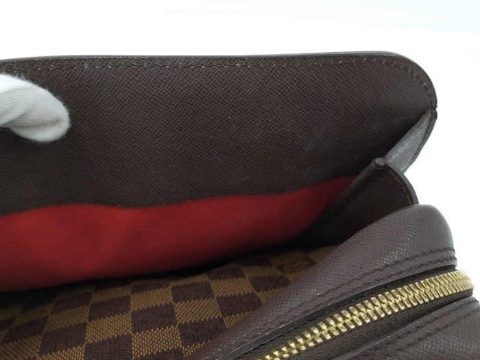 LOUIS VUITTON トリアナ ハンドバッグ ダミエ エベヌ N51155_画像9