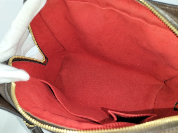 LOUIS VUITTON トリアナ ハンドバッグ ダミエ エベヌ N51155_画像10