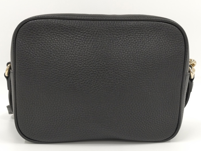 GUCCI ソーホー ショルダーバッグ レザー ブラック 308334