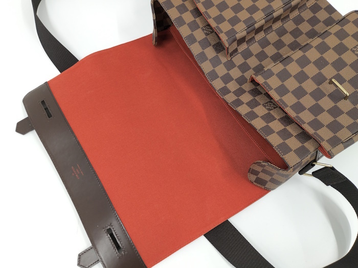 LOUIS VUITTON ブロードウェイ ショルダーバッグ ダミエ エベヌ N42270_画像9