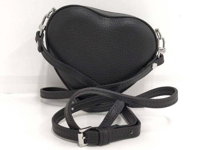 Vivienne Westwood сумка на плечо наклонный .. сумка Heart кожа черный 