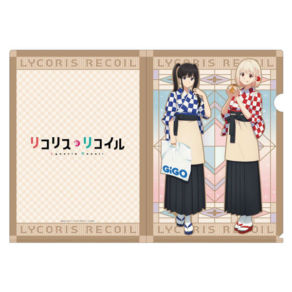 リコリス・リコイル クリアファイル 錦木千束 井ノ上たきな 新品 送料無料_画像1