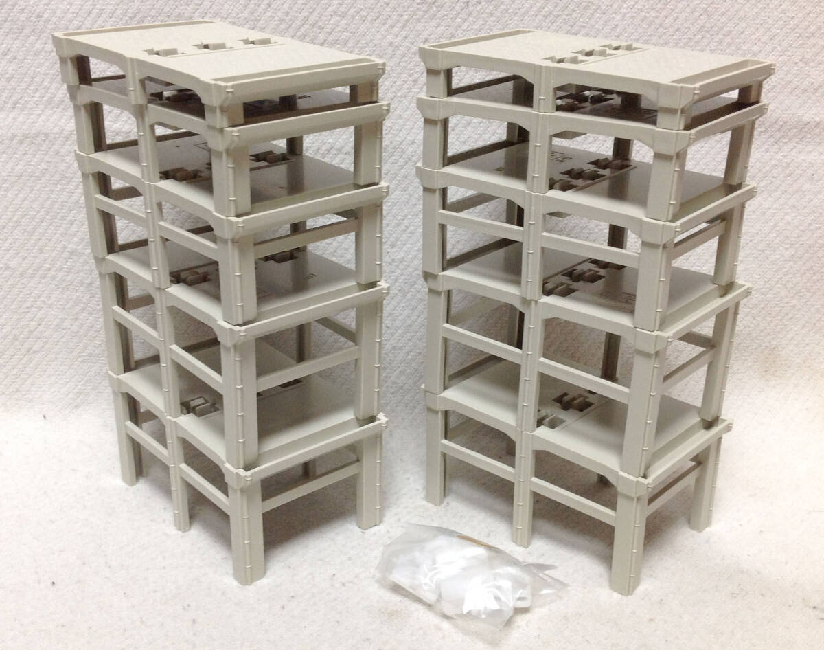 KATO 23-049 複線勾配橋脚 補助セット 未開封品 その2 長期保管品で箱に擦れ等有り_画像5