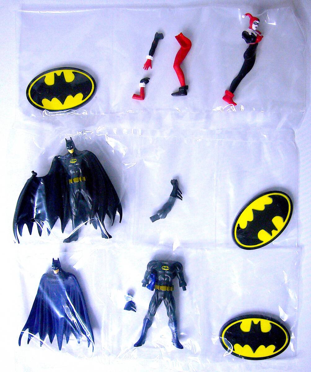 やまと バットマン ミニフィギュア/コトブキヤ バットマン シーズン2/Azrak Hamway バットマン スカイダイビング 彩色済完成品 まとめ売り_画像5