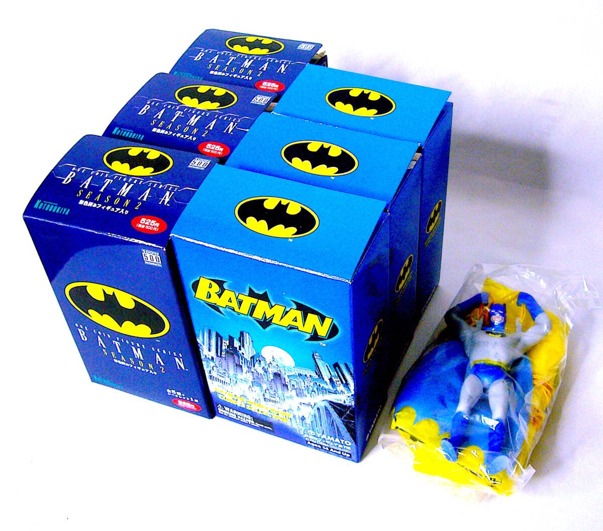 やまと バットマン ミニフィギュア/コトブキヤ バットマン シーズン2/Azrak Hamway バットマン スカイダイビング 彩色済完成品 まとめ売り_画像3