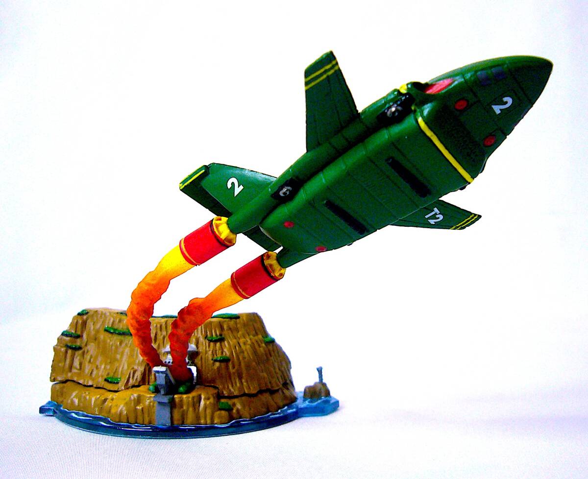 ユージン こどもの事典大百科 サンダーバード トレーシー島 大図解 復刻版パッケージ & フィギュア 彩色済み完成品 3種6個 まとめ売り 稀少_画像7