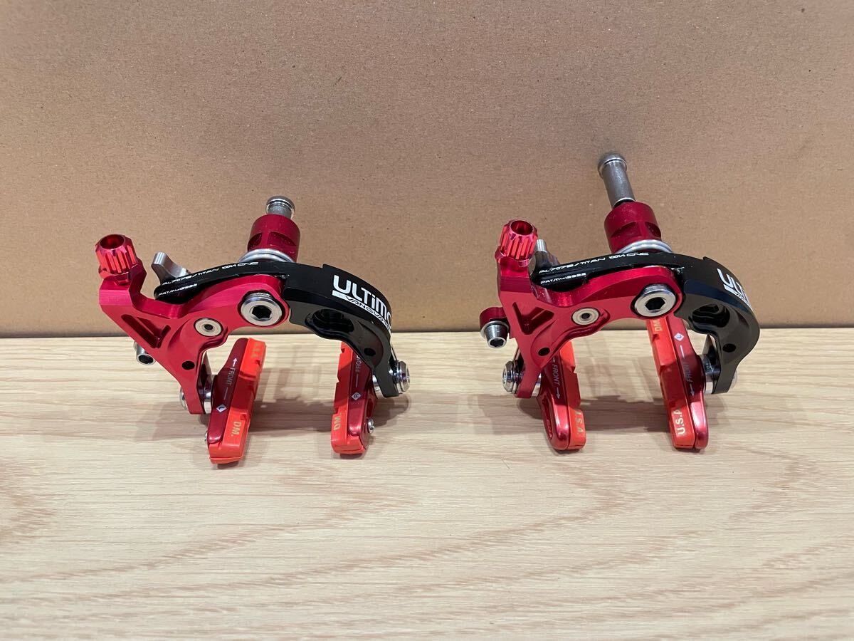 ■USED■VANGUADO ULTIMO CNC リムブレーキ キャリパー 前後セット ロードバイク 自転車 パーツ アクセサリー P3174