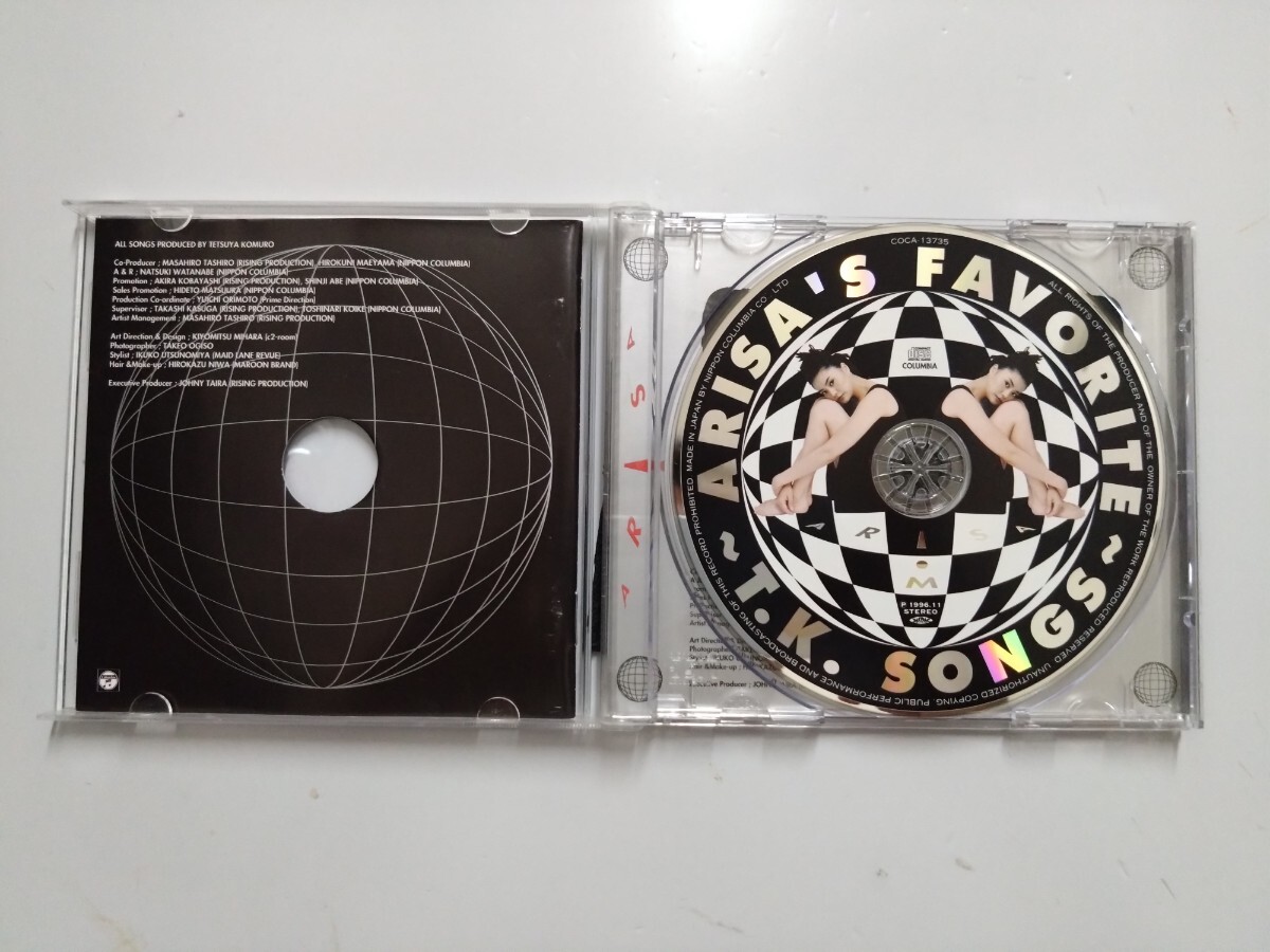 観月ありさ ARISA'S FAVORITE～T.K.SONGS～ CD_画像2