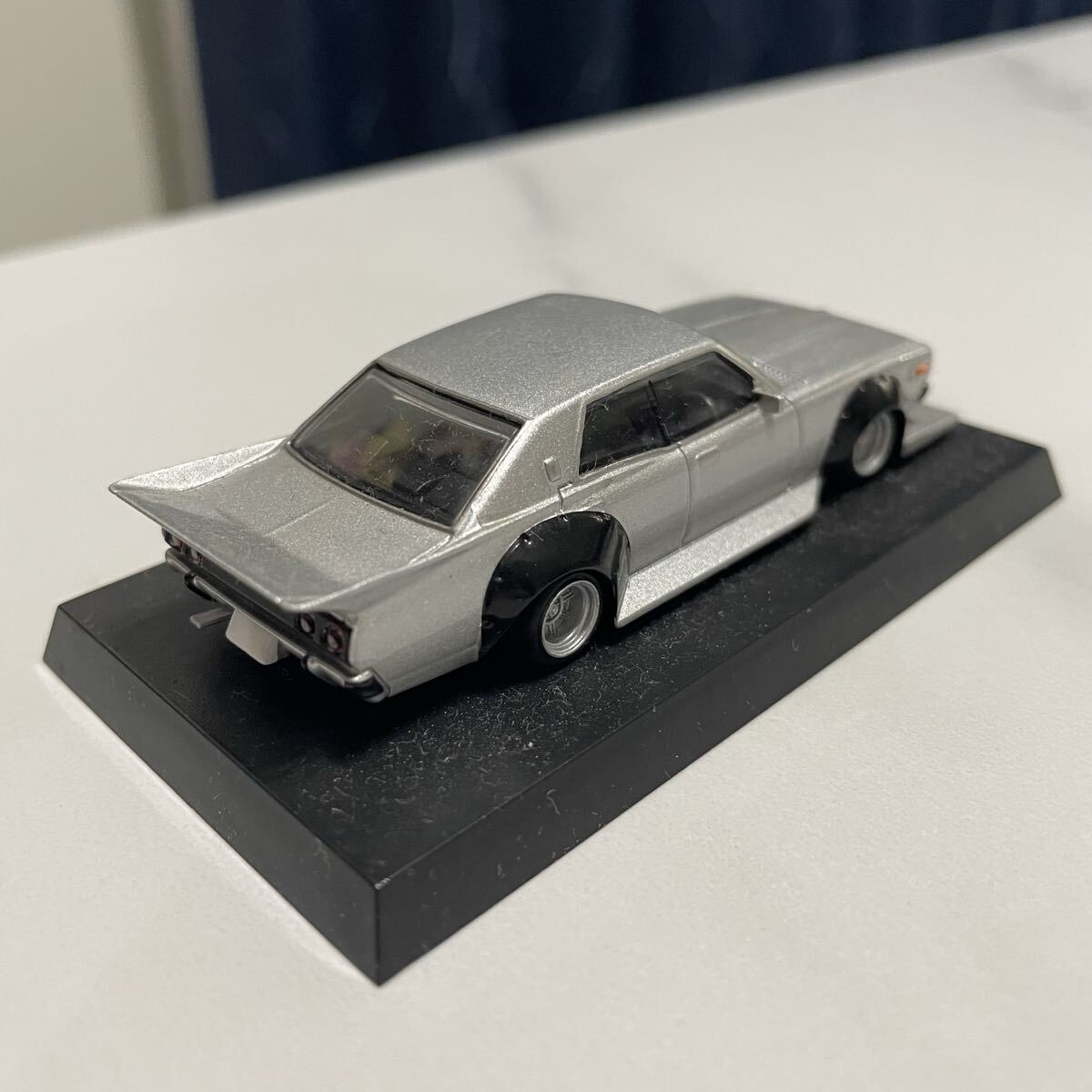 1/64 ミニカー アオシマ 青島文化教材社 グラチャンコレクション 日産 330 セドリック ② NISSAN CEDRIC 街道レーサー 旧車_画像7