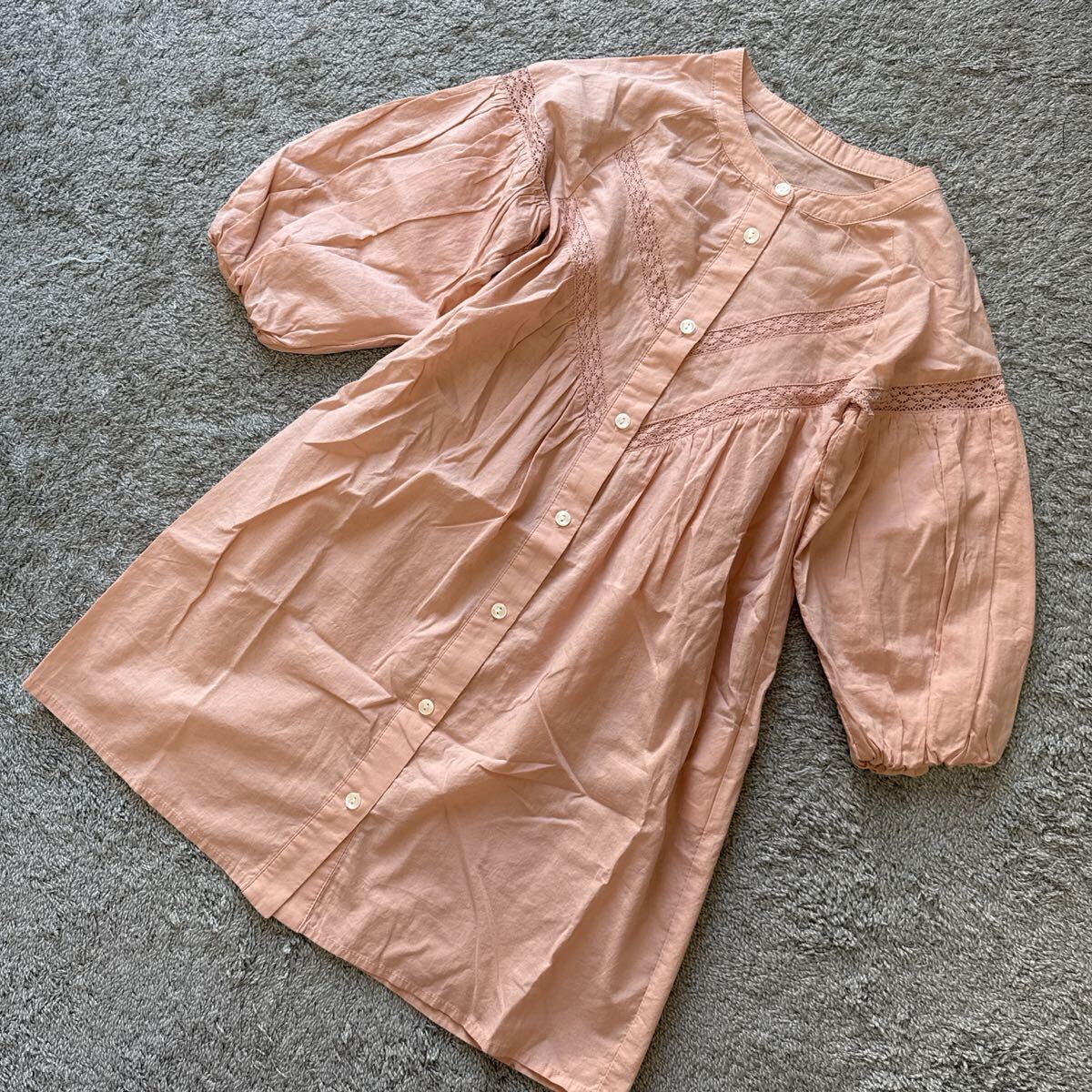 ciaopanic typy レース切替コットンボイル2WAYワンピースピンク100-110★ゆうパケット配送可能★新品36_画像5