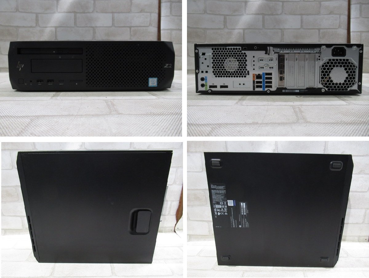 AI0431 Ω 新DCD 3454? 保証有 HP Z2 SFF G4 Workstation【 Win11Pro / Xeon E-2124G / 16.0GB / SSD:512GB 】Quadro P620