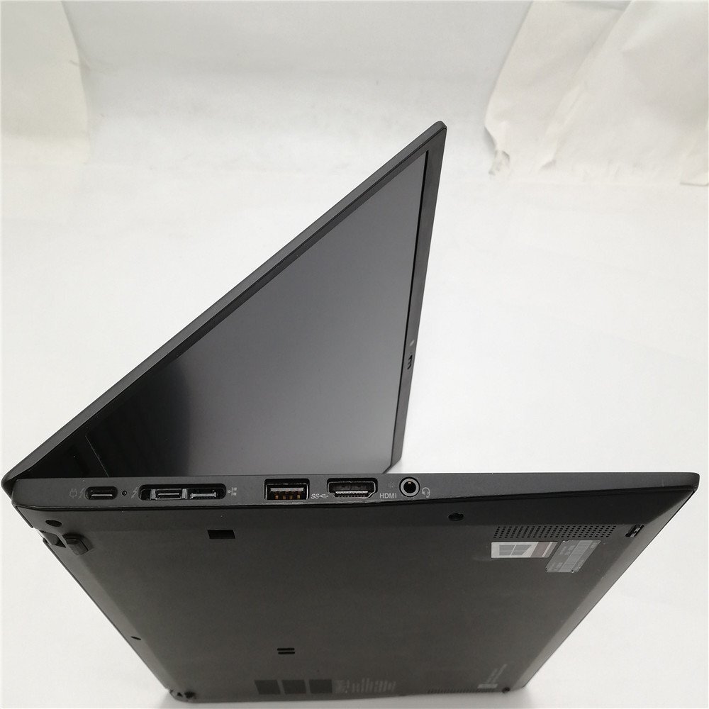 1円～ Wi-Fi有 Lenovo ノートパソコン 中古美品 X1 Carbon 第10世代 Core i7 10510U 16GB 高速SSD 無線LAN Win11Pro64bit Office 即使用可