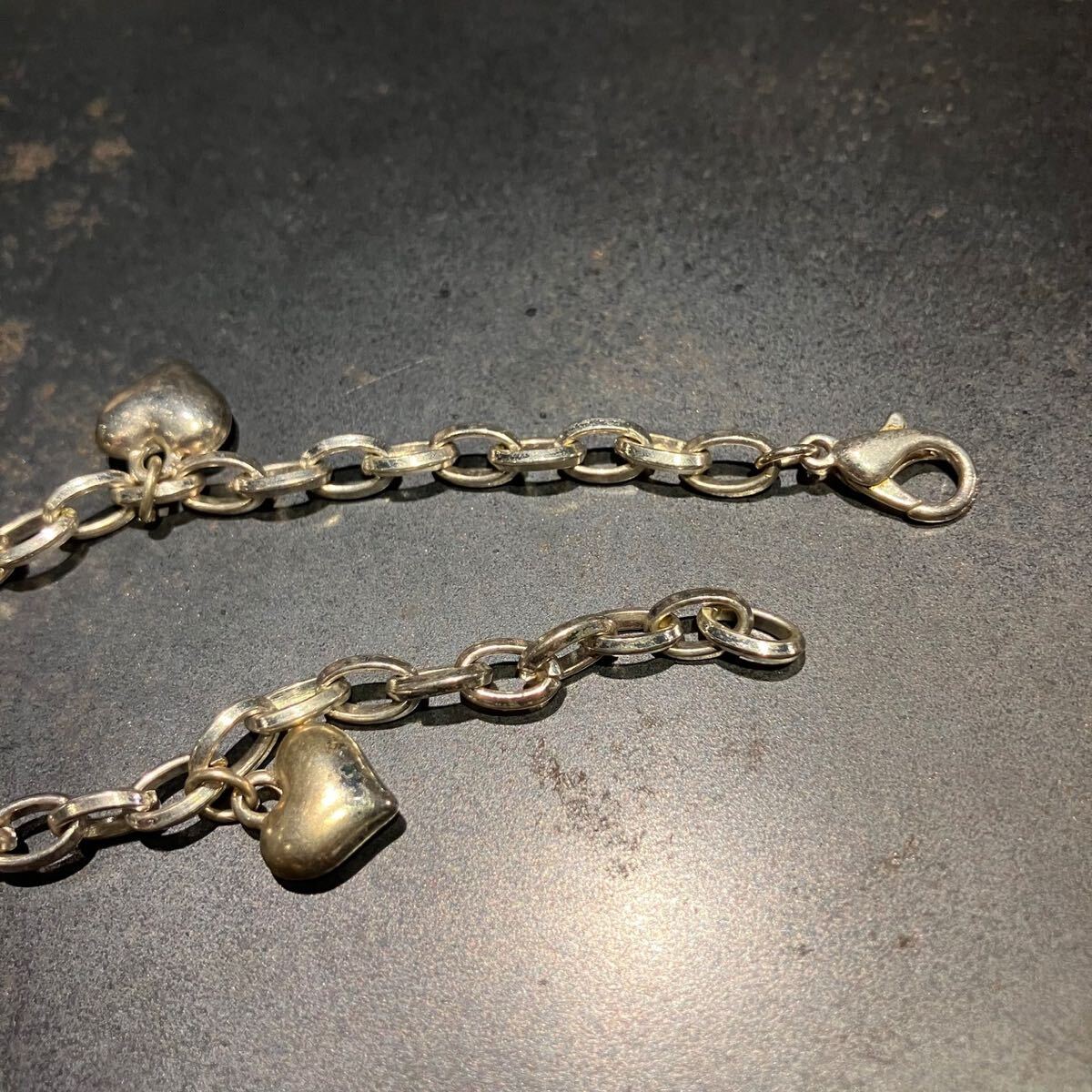 SILVER925 HEART MOTIF BRACELET/シルバー/ブレス quip queint｜feeling bracelet シルバー925 ブレスレット ハート