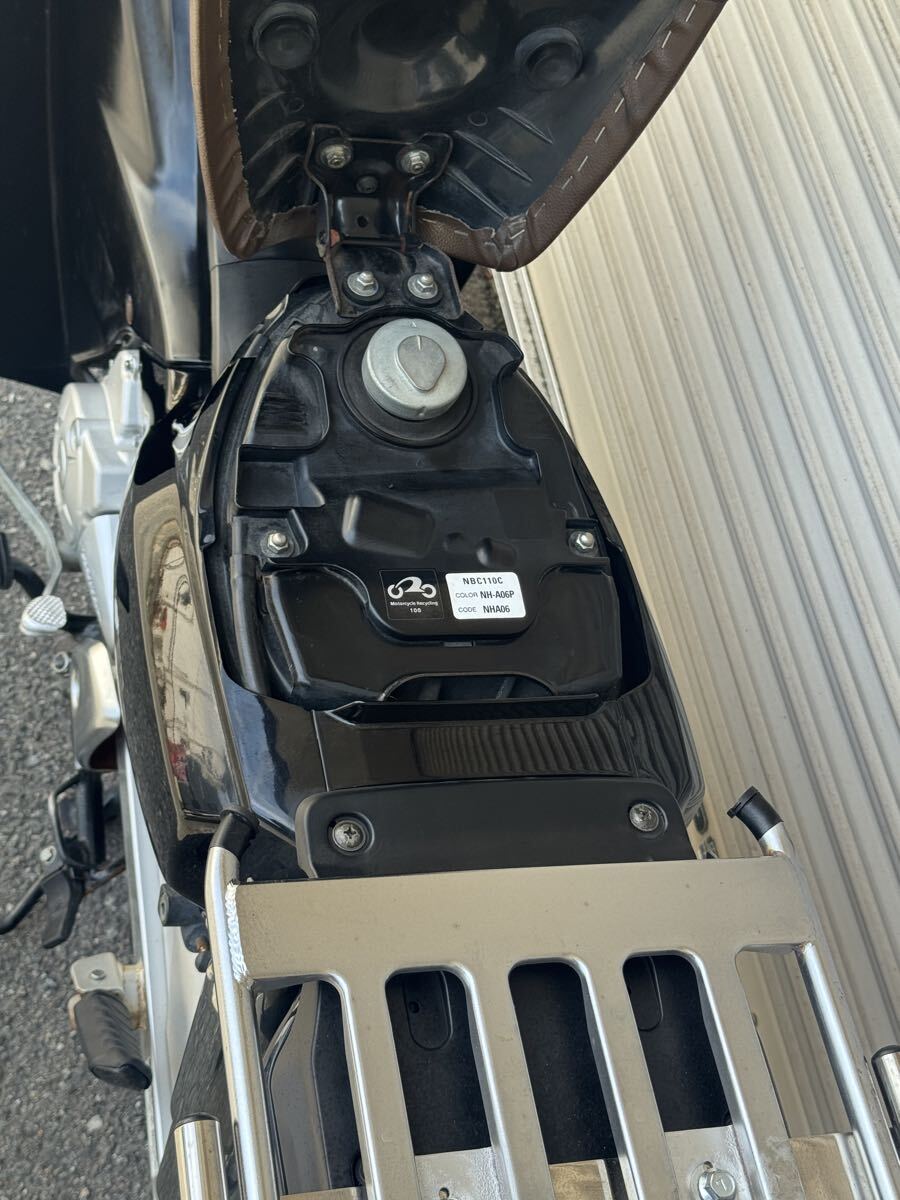 10000円より売り切り!! ホンダ スーパーカブ110 JA10 エンジン絶好調(diào) 黒色 ダブルシート キャリア追加！ ビジネスに通勤にツーリングに！