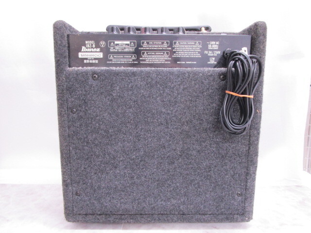 ◇ Ibanez アイバニーズ IBZ-B 小型 ベースアンプ 練習用 コンパクト 中古 ジャンク_画像2