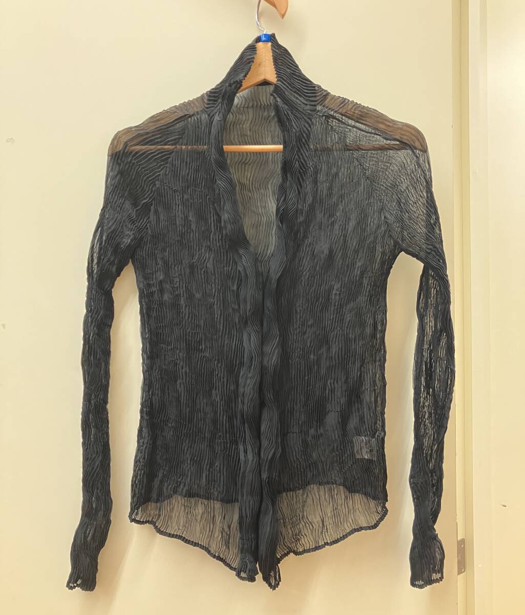 ISSEY MIYAKE レディース2 IM93FJ424 長袖シャツブラウス プリーツ_画像1
