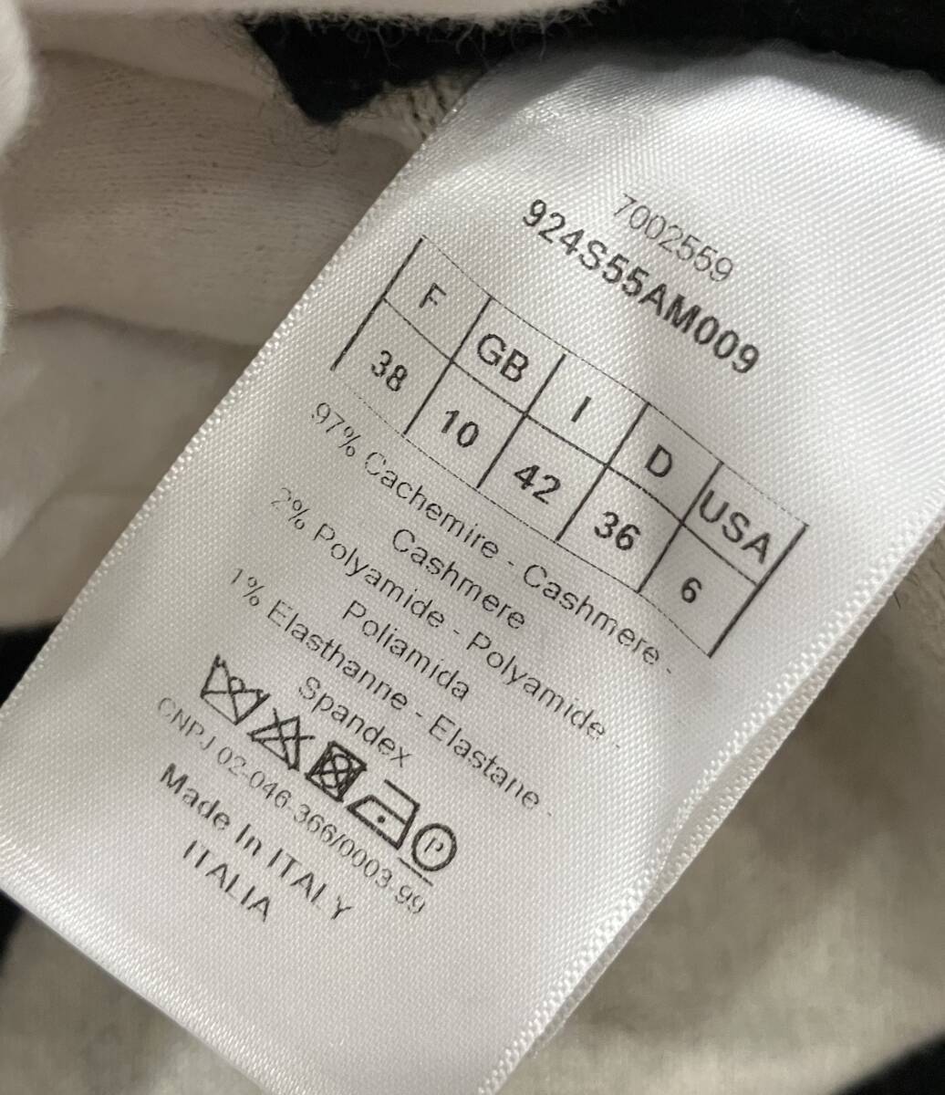 ブラック Christian Dior J'ADIOR カシミヤニット 小物 ブラック セーター ディオール