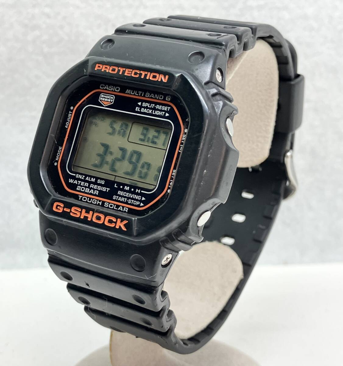 ジャンク 【カシオ】CASIO／G-SHOCK／GW-M5610R／電波ソーラー／ベルト剝がれ有り／ケース小傷有り