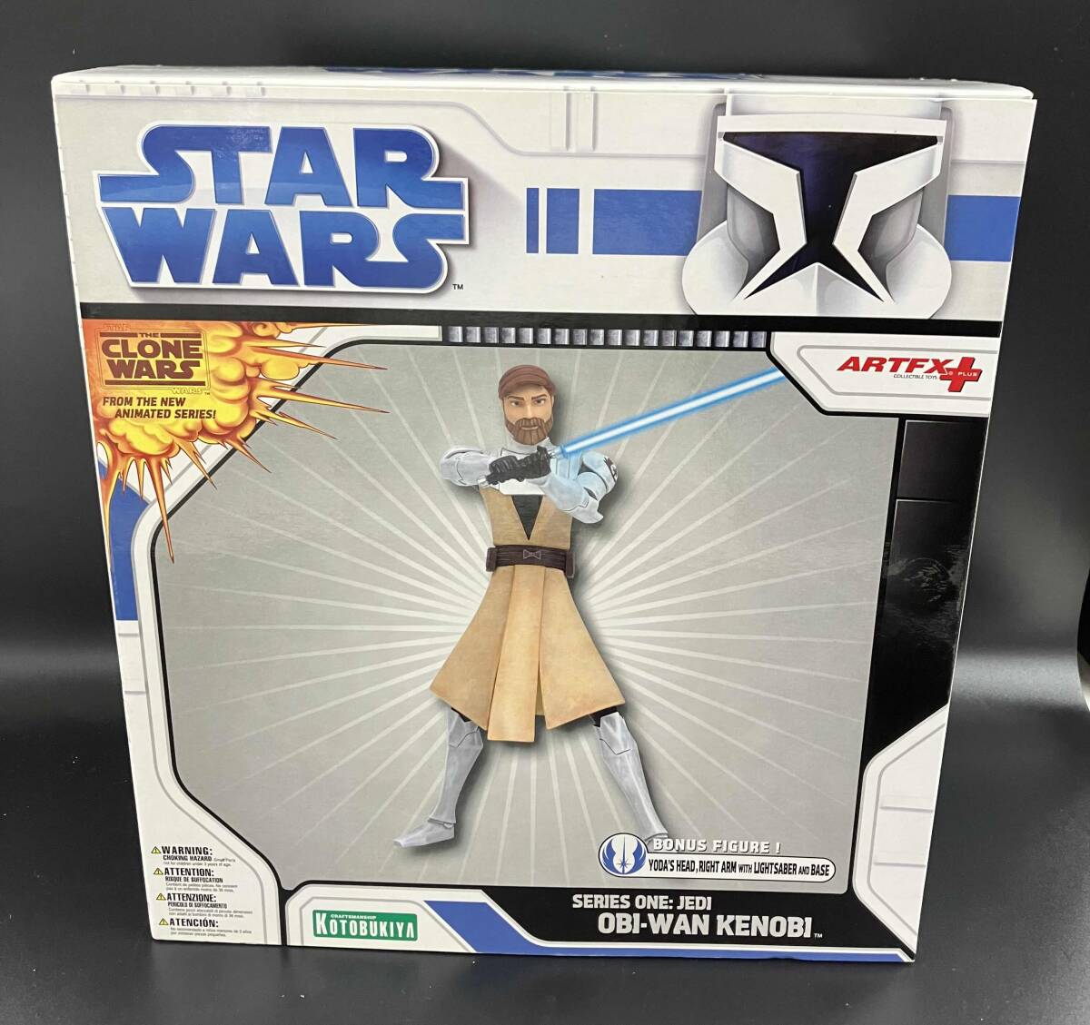 ARTFX+ オビ=ワン・ケノービ CLONE WARS SERIES 1 「STAR WARS」 スター・ウォーズ_画像1