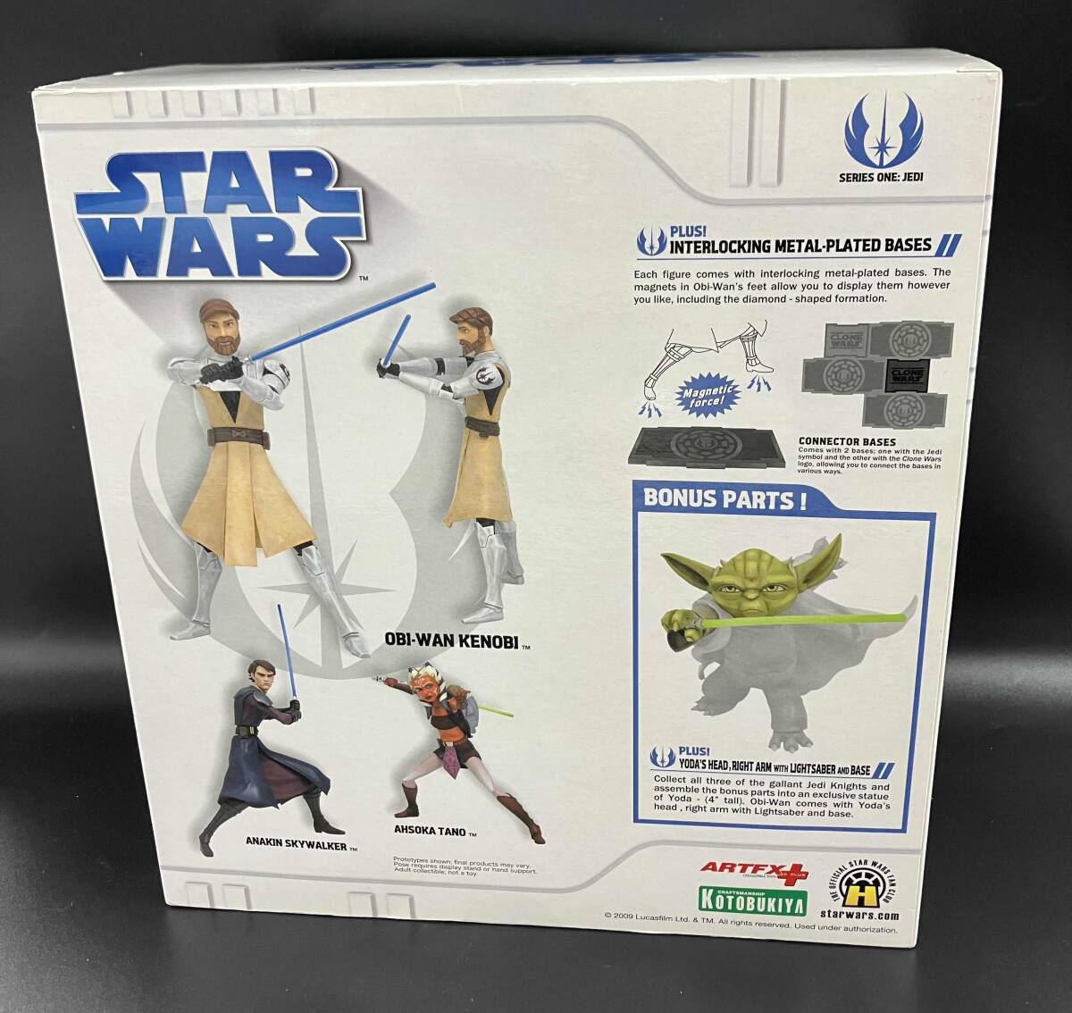 ARTFX+ オビ=ワン・ケノービ CLONE WARS SERIES 1 「STAR WARS」 スター・ウォーズ_画像2