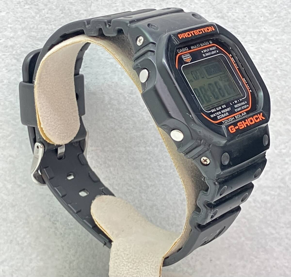ジャンク 【カシオ】CASIO／G-SHOCK／GW-M5610R／電波ソーラー／ベルト剝がれ有り／ケース小傷有り