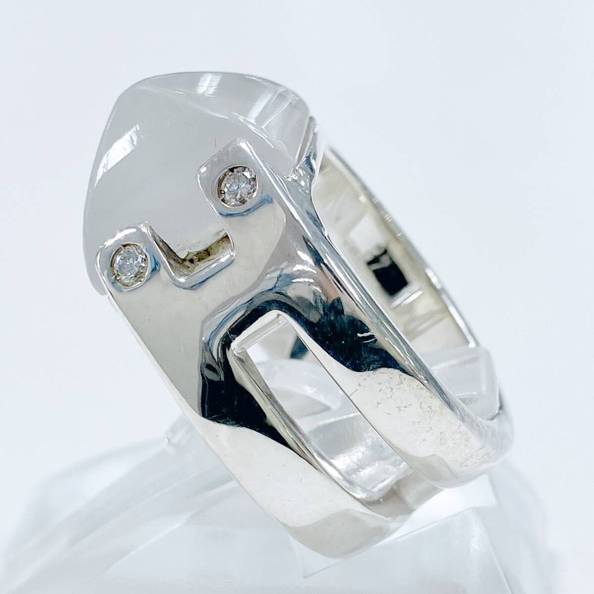 HERMES エルメス メドール SV925 シルバー #7 約7号 総重量約9.6g リング 指輪_画像3