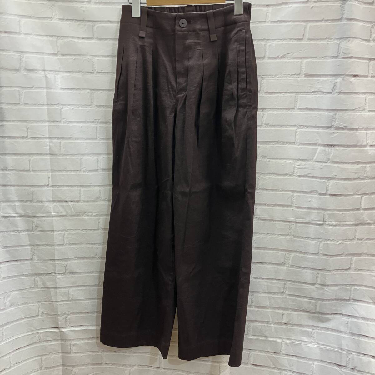 ISSEY MIYAKE / イッセイミヤケ / パンツ / ワイドパンツ / サイズS / ブラウン