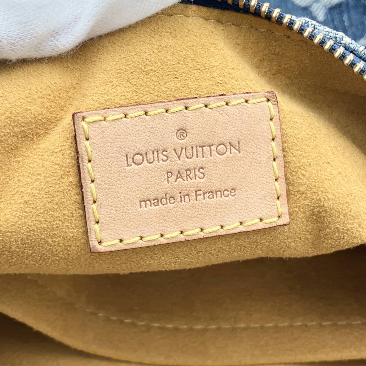 【美品】 LOUIS VUITTON ルイヴィトン バギーPM モノグラム デニム 肩掛け ショルダーバッグ 2way_画像6