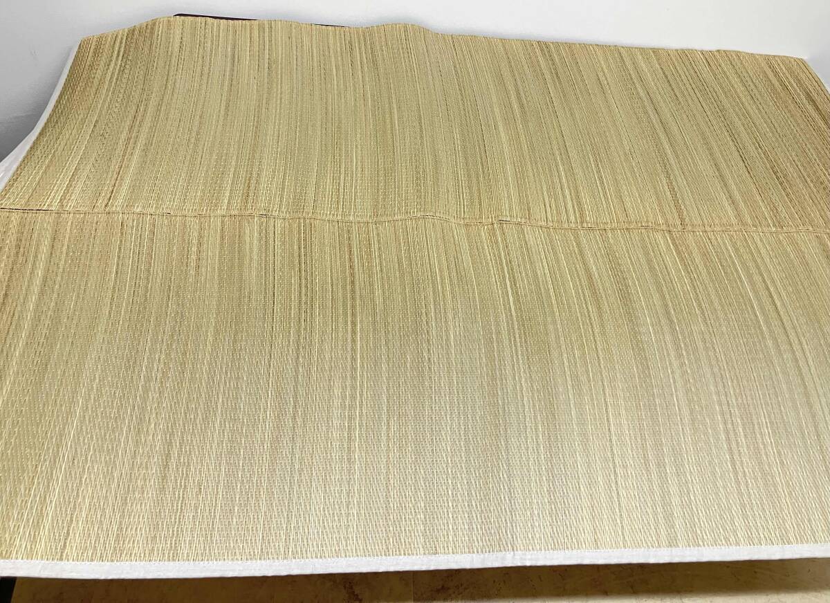[タグ付] MUJI 無印良品 ラグ い草ラグ い草マット ゴザ コンパクト イ草 180×180cm カーペット インテリア 店舗受取可_画像2
