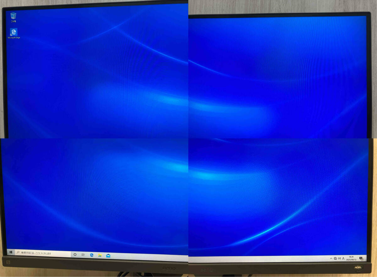 箱・説明書なし 動作確認済 BenQ MOBIUZ EX2710S 液晶モニター 27型_画像2