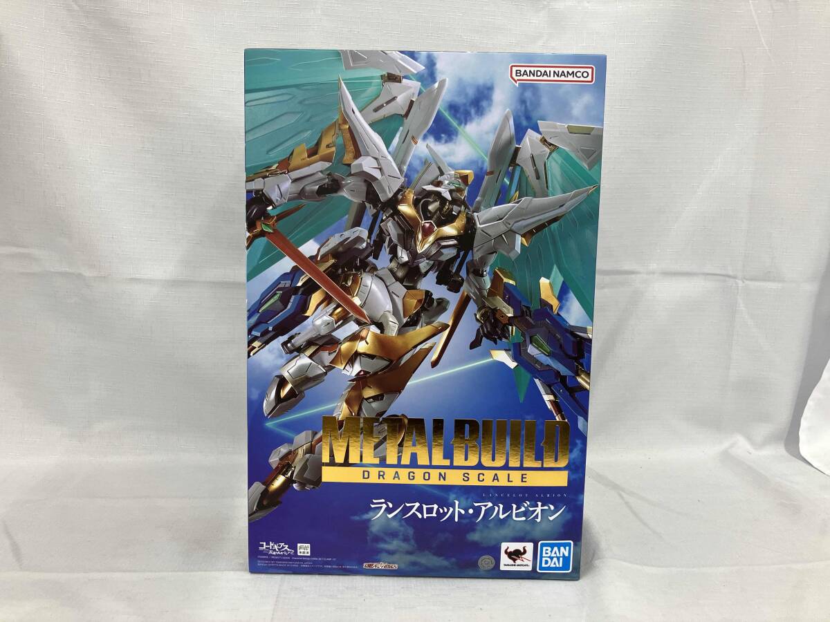 未開封品 METAL BUILD DRAGON SCALE ランスロット?アルビオン 魂ウェブ商店限定 コードギアス 反逆のルルーシュR2