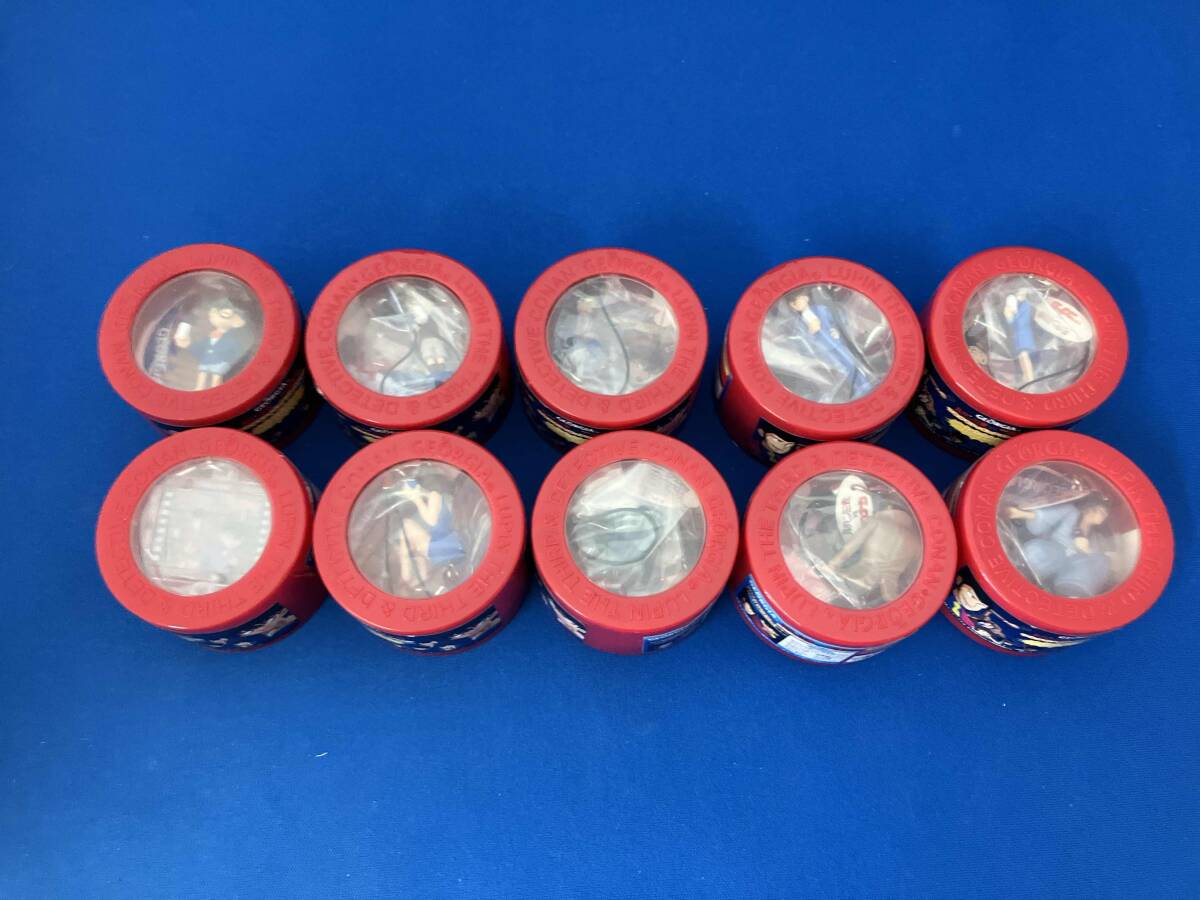 ジョージア　ルパン三世VS名探偵コナン　つながるフィギュアコレクション　全10種_画像1