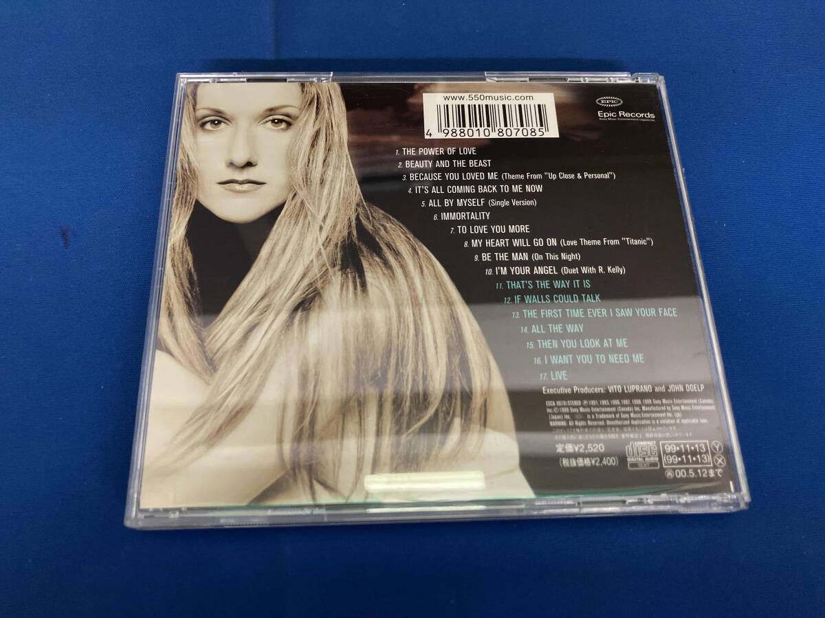 セリーヌ?ディオン CD 【帯有】ザ?ベリー?ベスト ALL THE WAY... A Decade Of Song