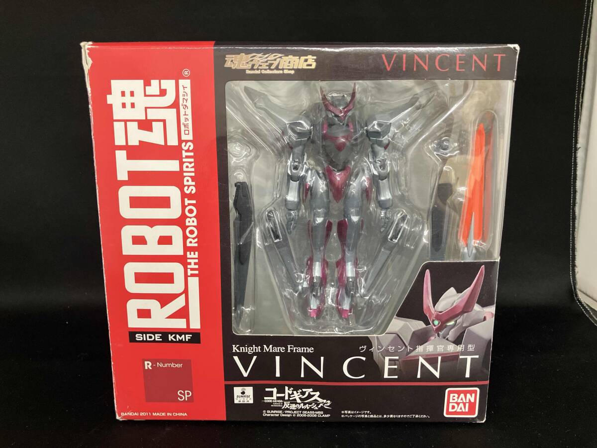 ROBOT魂 ヴィンセント指揮官専用型 魂ウェブ商店限定 コードギアス 反逆のルルーシュR2